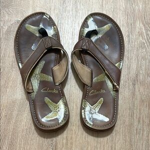 CLARKS | Women’s Leather Starfish Sandals